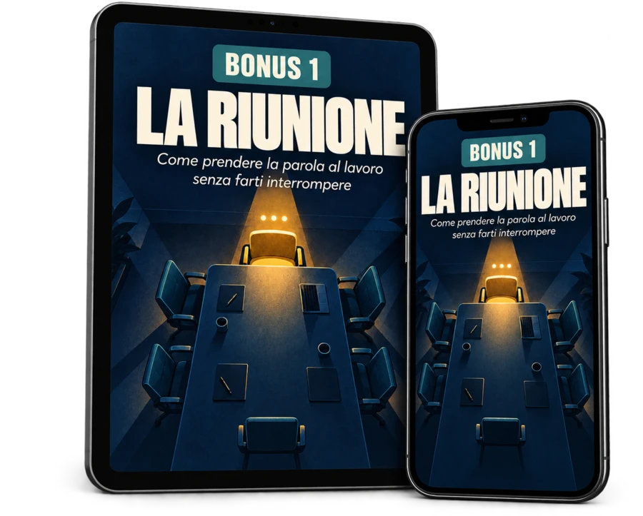 Mockup del bonus «La Riunione» su tablet e telefono